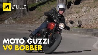 Moto Guzzi V9 Bobber TEST [upl. by Adnavoj]