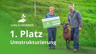 Jubiläumspreis Gewinner Kategorie Umstrukturierung  Doris und Hanspeter Blaser [upl. by Pillyhp]