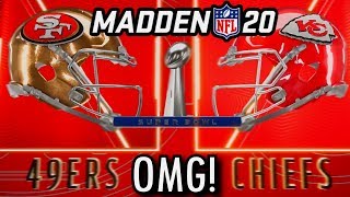 Super Bowl 54 but its decided by Madden [upl. by Inahpets]