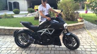 New ducati diavel 2014 carbon avec ligne termignoni céramique [upl. by Ashleigh706]