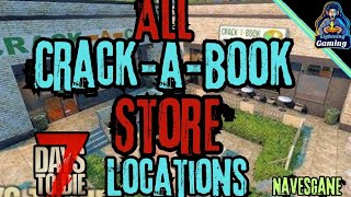 7 days to die 10 All Crackabook store locations Navesgane [upl. by Merlina851]