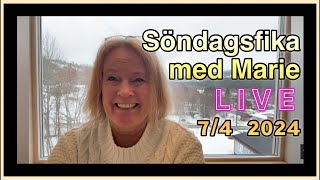 Språkfika Söndagsfika 7 april 2024  Svenska med Marie svenskamedmarie [upl. by Manas]