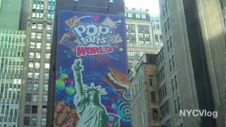 Pop Tarts World 42nd Street Times Square NYC [upl. by Anabel944]