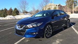 2016 Nissan Maxima SR  Redline Review [upl. by Egiedan]