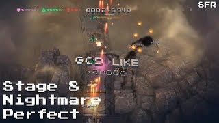 Sky Force Reloaded  Stage 8 Nightmare Perfect PS4 🎵 Lazerhawk  So Far Away  Overdrive [upl. by Acassej]