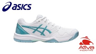 Tênis Asics Gel Dedicate 7 Feminino 1042A167103 [upl. by Anikram]