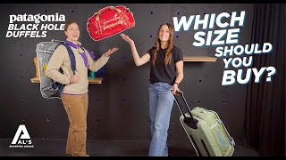 Reviewing Patagonia’s Black Hole Duffels  Which Size Is Right For You [upl. by Eimak]