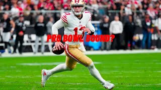 Can 49ers Brock Purdy be a Pro Bowl QB in 2023 [upl. by Catlin]