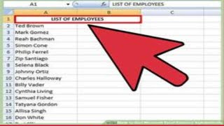 How to sort Excel by AlphabeticalAZ order  simple and easy [upl. by Nosredneh]