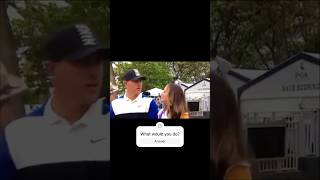 656K views ProGolfer disses girlfriend LIVE during tournament [upl. by Hazard360]