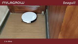 Milagrow Seagull  Gyro Mapping Dry Vacuuming amp Slight Wet Mopping Robotic Vacuum Cleaner [upl. by Nickolas]