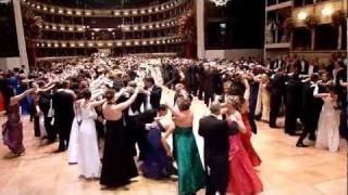 Opernball 2012 Wien Galopp nach der Mitternachtsquadrille [upl. by Aiuqenehs]