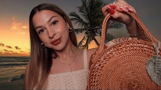 ASMR what’s in my bag Ocean soundzzz [upl. by Leeann]