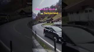 Interlaken to lauterbrunnen travel interlakenswitzerland mountains vlog shorts subscribe 🚃🏔️ [upl. by Dickens]