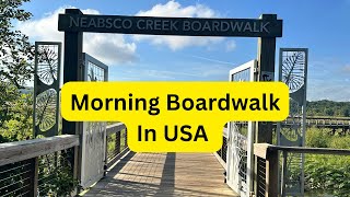 A Day In My Life Morning Boardwalk😍Sana Lifestyle In America🇺🇸🇵🇰 [upl. by Brandie354]