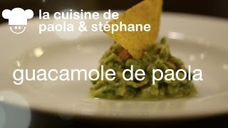 Recette de guacamole façon Paola [upl. by Urbani936]