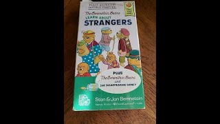 The Berenstain Bears Learn About Strangers 1988 VHS [upl. by Quintessa720]