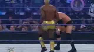 WWE SMACKDOWN Mr kennedy vs Shelton Benjamin part 1 [upl. by Gayle584]