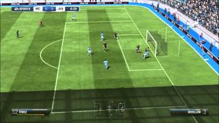 Unbelievable Fifa 13 Flick Up Bicycle Kick Goal C Tevez HD [upl. by Trawets]