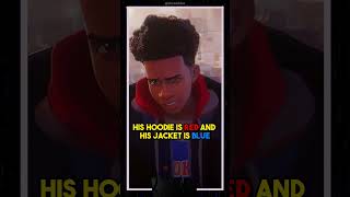 ALL the CLUES that revealed MILES MORALES was in EARTH 42 in ACROSS THE SPIDERVERSE 🕸️🕷️ shorts [upl. by Auqkinahs264]