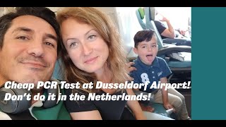 PCR Test at Dusseldorf Airport Why you should take it there [upl. by Odlabu]