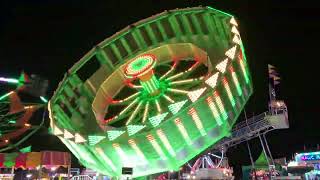 Zero Gravity Carnival Ride 2024 at Frazier Shows Window Rock AZ [upl. by Ittak212]