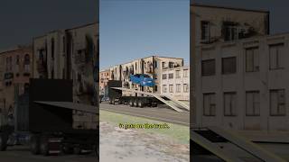 What Really Happens When a Speeding Car Drives Onto a Moving Truck [upl. by Aronoel]