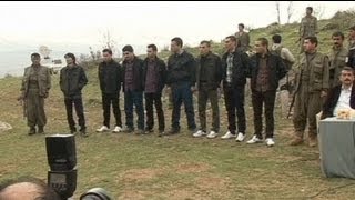 Le PKK libère des prisonniers turcs [upl. by Persian588]