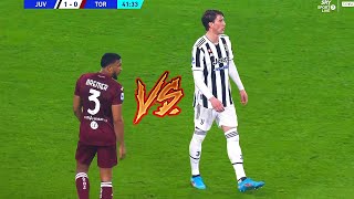 Gleison Bremer vs Vlahovic [upl. by Phi929]