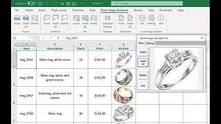 Insert picture in Excel fit image in a cell add to comment  Excel Image Assistant 30 [upl. by Rodrigo]