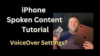 iPhone Spoken Content Tutorial Unlocking a World of Accessibility [upl. by Cirdor182]