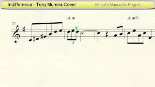 Indifference Tony Murena Cover  Accordion sheet music [upl. by Aliab]