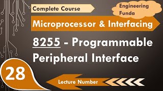 Programmable Peripheral Interface 8255 Basics Control Signals Block Diagram Control word amp Modes [upl. by Maddy]