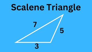 What is a scalene triangle [upl. by Marty]