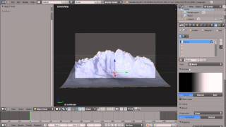 Comment créer un paysage facilement et rapidement dans blender 261 [upl. by Valenta]