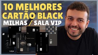 MELHORES CARTÕES BLACK PARA SALA VIP e MILHAS 2024  MELHORES CARTÕES BLACK PARA VIAJAR 2024 [upl. by Attebasile]