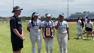 OLLU Softball Celebrates the NAIA OR Championship May 15 2024 [upl. by Arnuad]