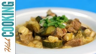 How to Make Green Posole  Hilah Cooking [upl. by Grishilde]