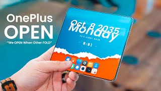 OnePlus OPEN  Yes FINALLY [upl. by Kerrin530]