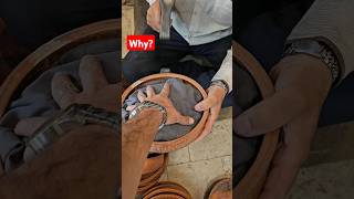 Why did we put the cloth inside the copper pan tricks trick coppersmith [upl. by Adnawat]