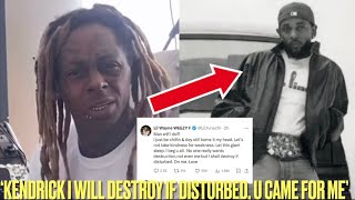 Lil Wayne GOES OFF On KENDRICK LAMAR amp THREATENS Him For ‘Wacced Out Murals’ Diss Scary Response [upl. by Spark]