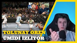 Tolunay Ören Ümidi FUTBOLCULAR ROYAL RUMBLE  WWE 2K23  İzliyor [upl. by Margarita307]