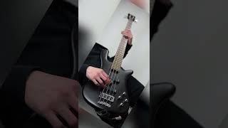 Disturbed  Indestructible GUITAR SOLO 45 bass cover disturbed [upl. by Alikam4]