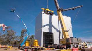 Arrow Energy Braemar 2 turbine maintenance timelapse [upl. by Mccready252]