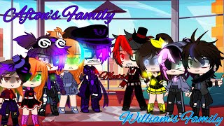 Afton family meets Williams family  FNaF  Afton Family  SparkleAftøn [upl. by Mun126]