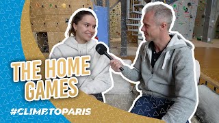 The Games according to Oriane Bertone  ClimbToParis Ep 1 [upl. by Nilved]