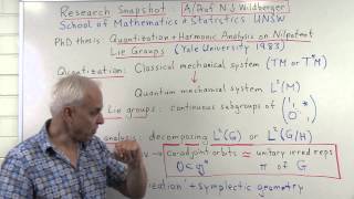 N J Wildberger Research Snapshot Quantization and harmonic analysis on nilpotent Lie groups [upl. by Adella]