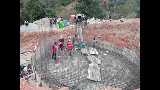 RCC Water Reservoir Tank Construction [upl. by Aerahs]