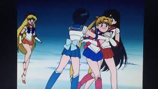 Sailor Moon  Ami Slaps Usagi DIC VS VIZ Dubbed [upl. by Margy]