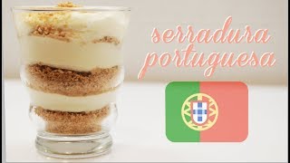 Serradura portuguesa  Postre típico de Portugal [upl. by Lehet]